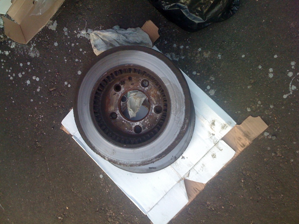 Передние тормозные диски — Mazda 626 V (GF), 2 л, 1999 года | запчасти ...