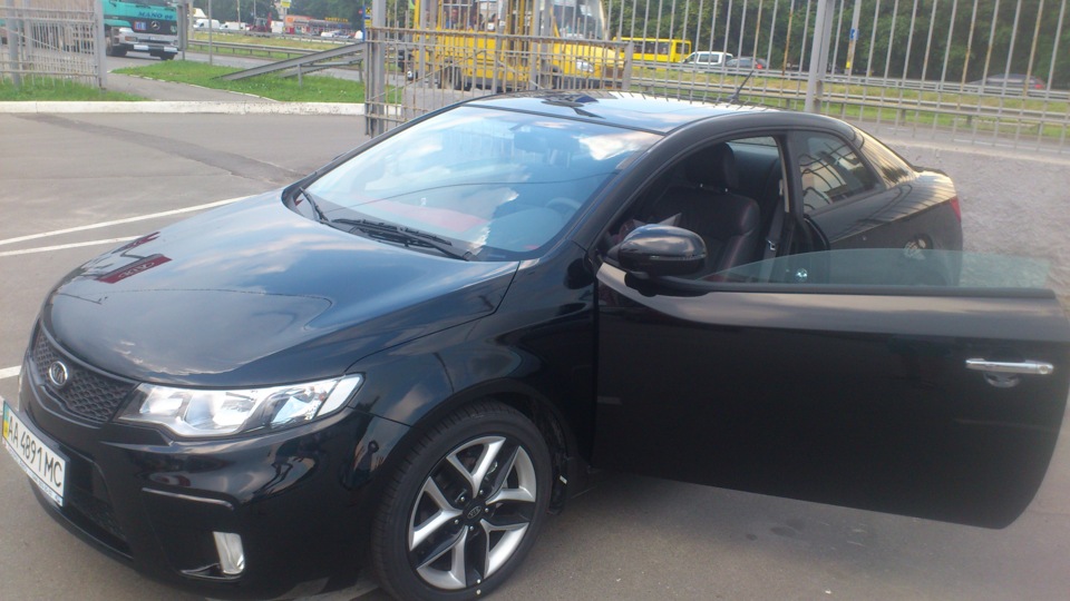 зимние шины — KIA Cerato Koup (1G), 2 л, 2012 года | шины | DRIVE2