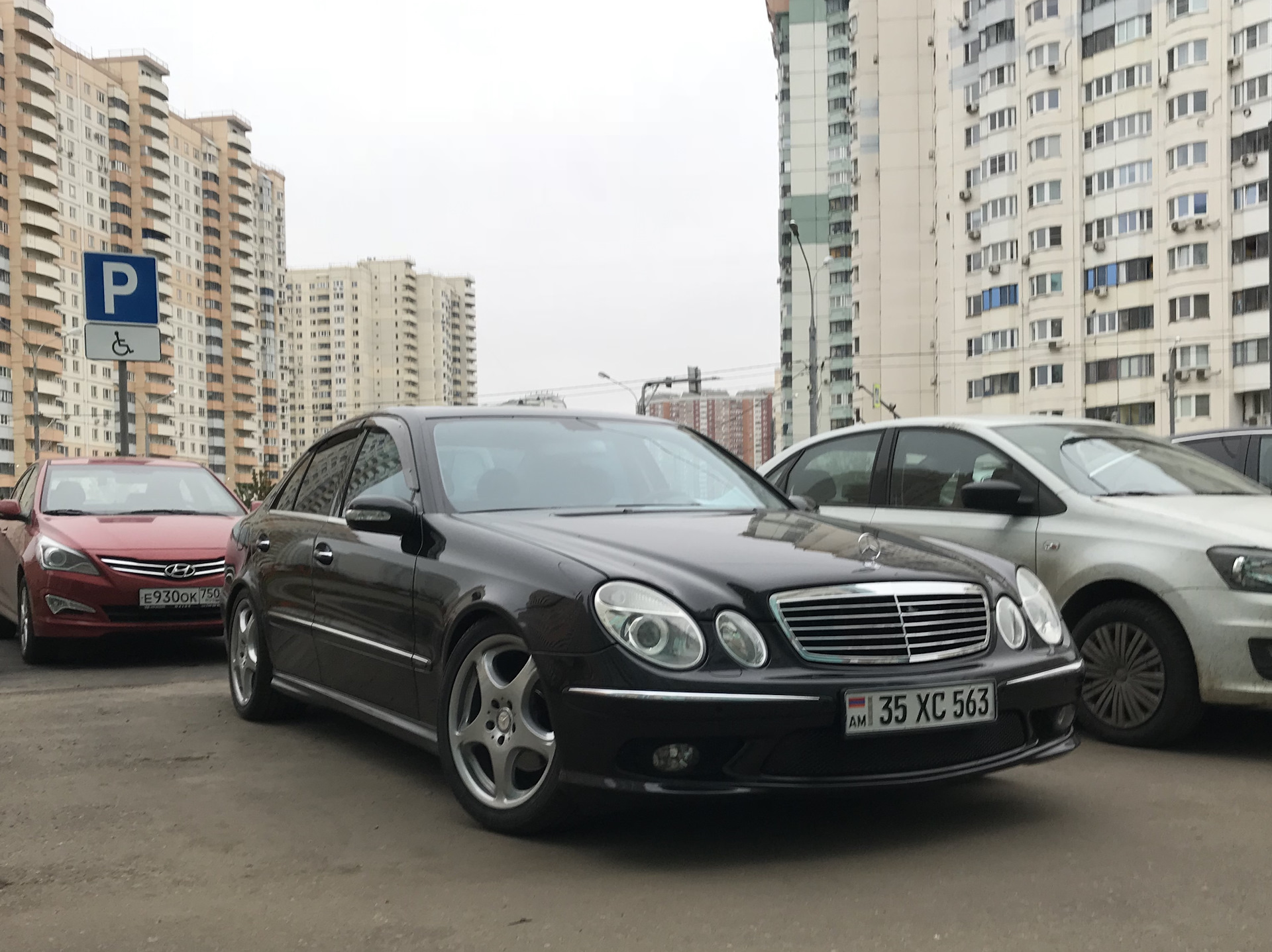 W211 рестайлинг фото