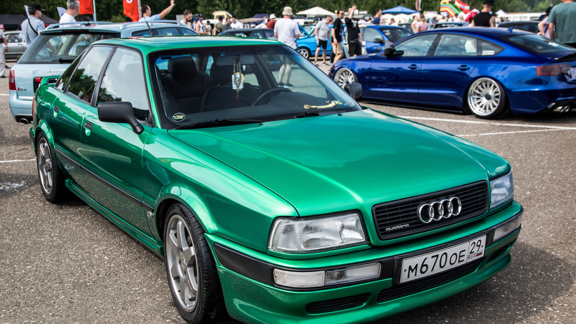 Audi 80 (B4) 1.8 бензиновый 1993 | Brillantgrün1.8T quattro на DRIVE2