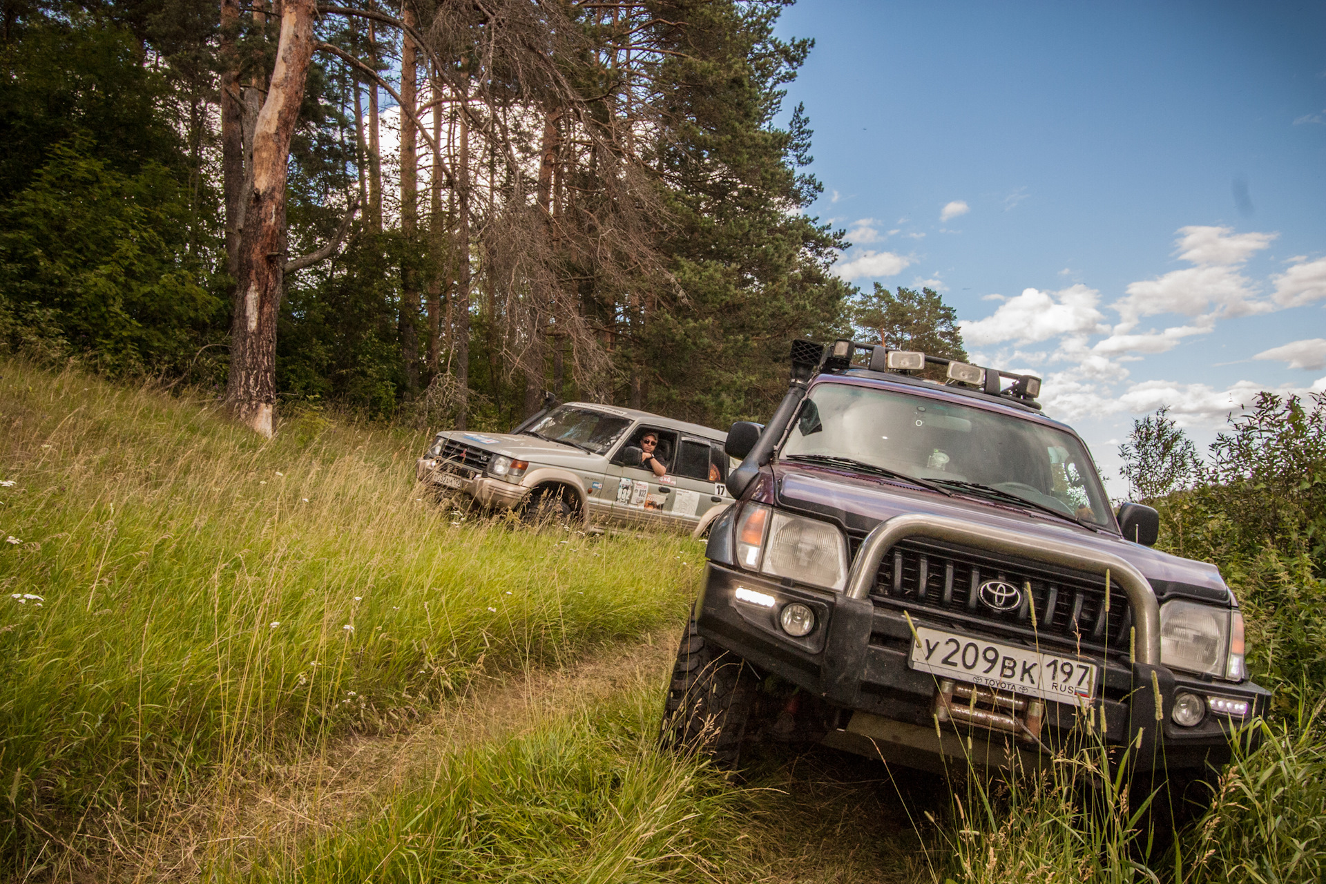 Верхневолжье 2016. 01. Тверецкий бечевник — Toyota Land Cruiser Prado  90-series, 3 л, 1998 года | путешествие | DRIVE2