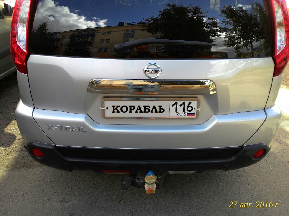 Устранение рыжиков на двери багажника. Окончание. — Nissan X-Trail II ...