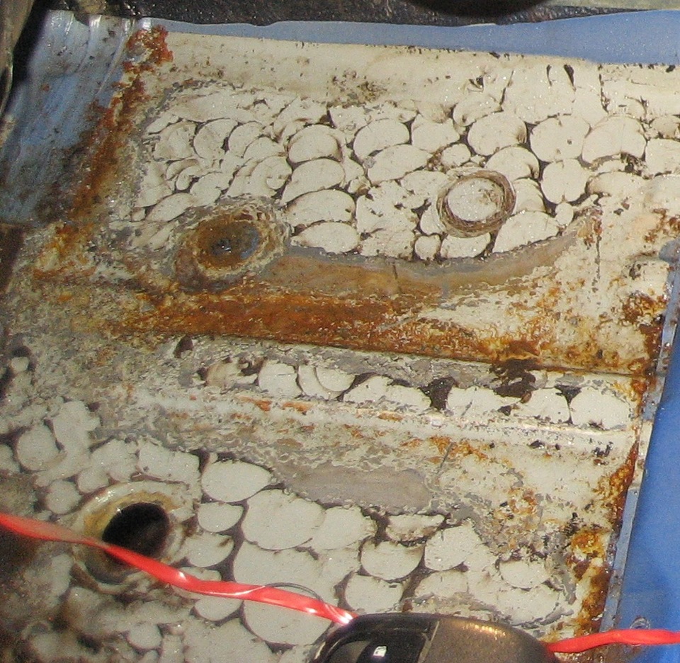 Антикоррозийная обработка салона часть 1. + зап. части. — Mazda Protege ...