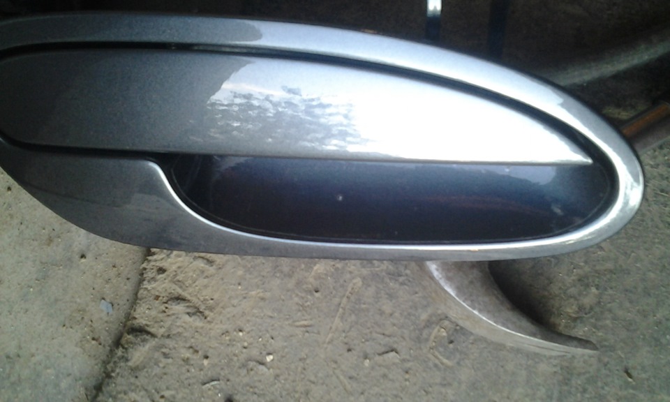 Бронирование наружных ручек открывания дверей — Opel Omega B, 3 л, 1997 ...