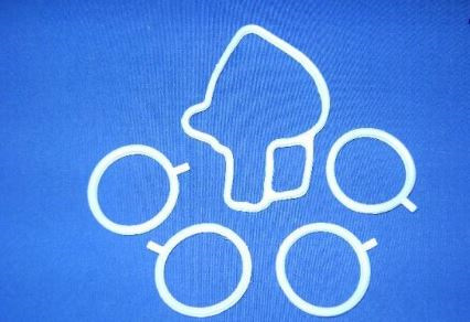 вот такие вот прокладочки. Круглые-на ресивер) — Lada 2115