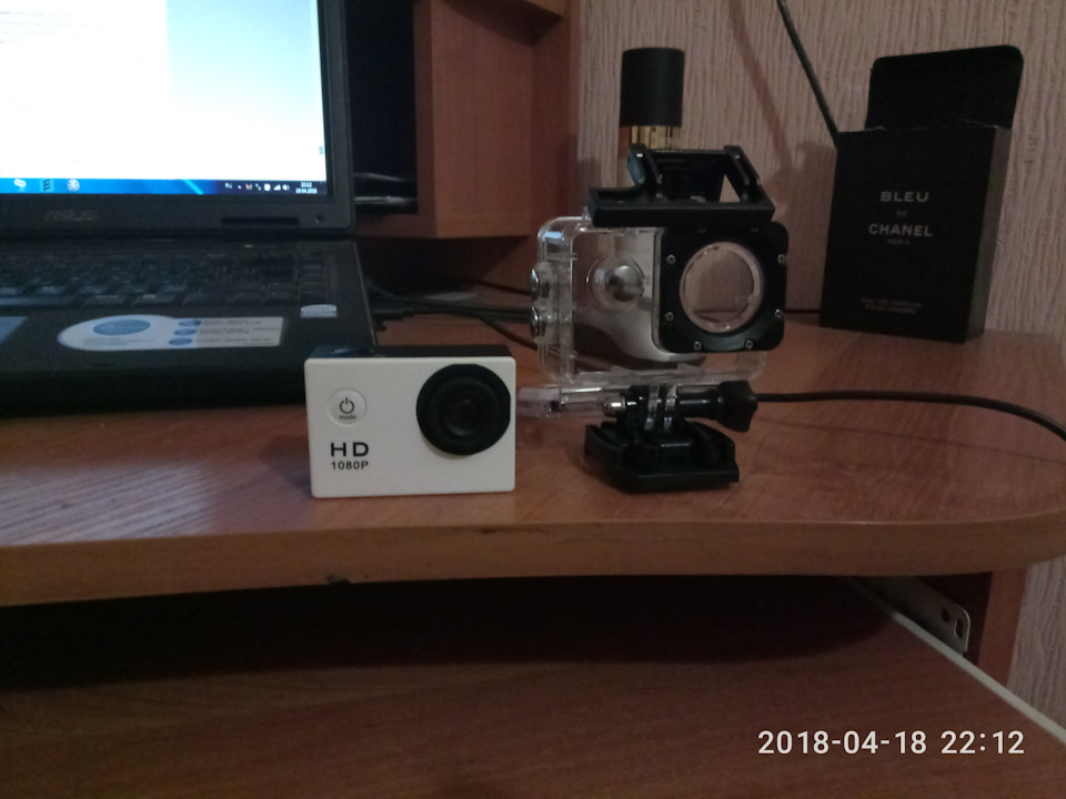Установка sj4000 в машину
