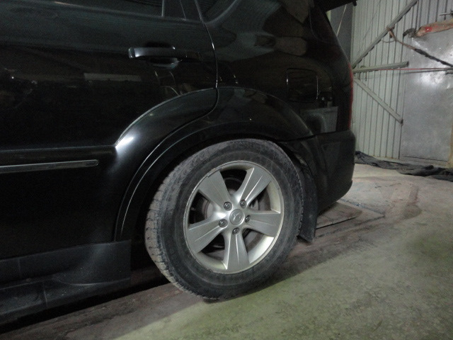 нижнее положение — SsangYong Rexton (2G)