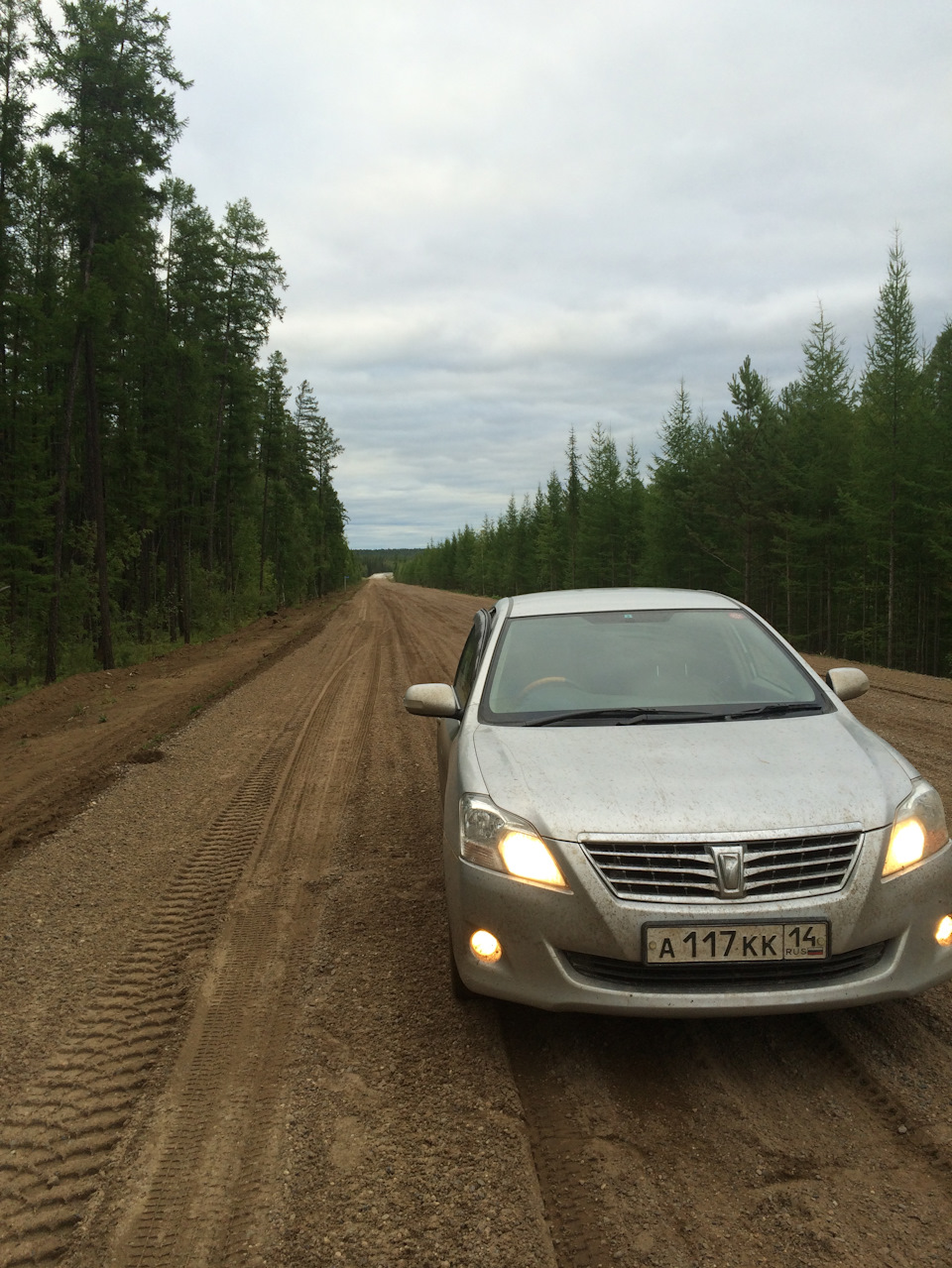 Перегон Якутск — Мирный. — Toyota Premio (T260), 1,5 л, 2008 года |  покатушки | DRIVE2