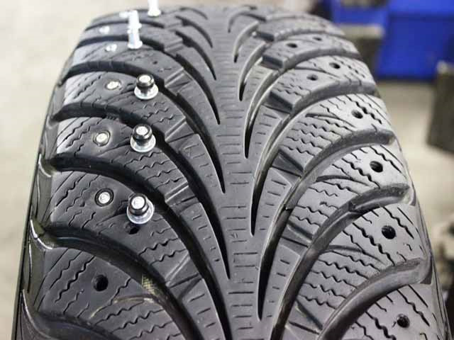 Процесс дошиповки зимней резины — СТО Канистра-сервис на DRIVE2