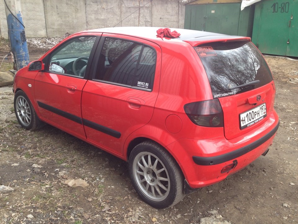 Химчистка дисков — Hyundai Getz, 1,6 л, 2002 года | стайлинг | DRIVE2