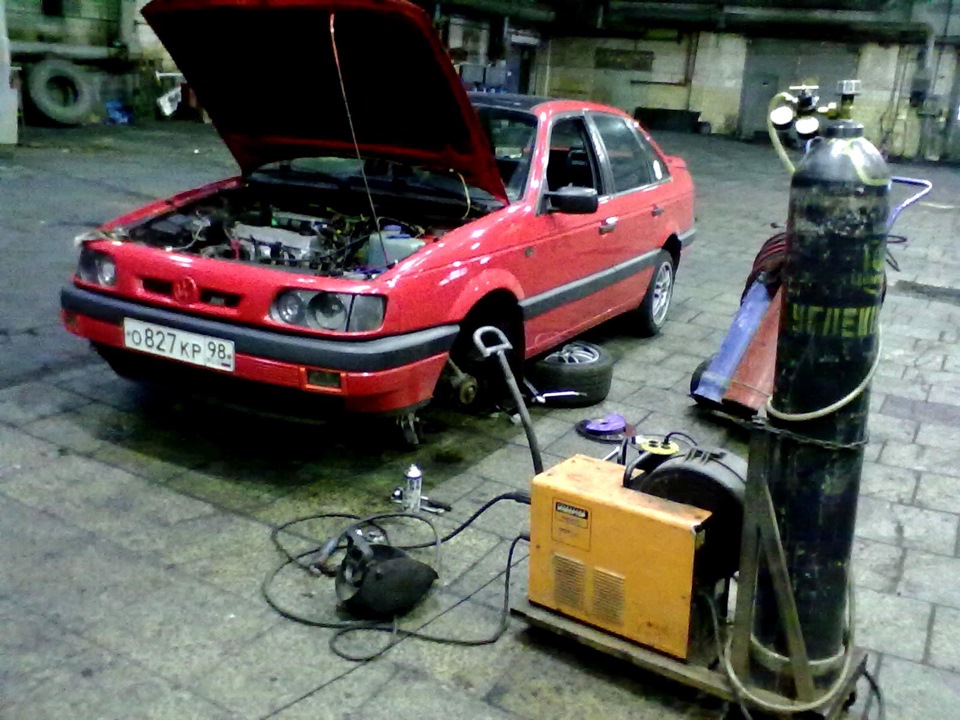Тормоза 280 — Volkswagen Passat B3, 2 л, 1991 года | своими руками | DRIVE2
