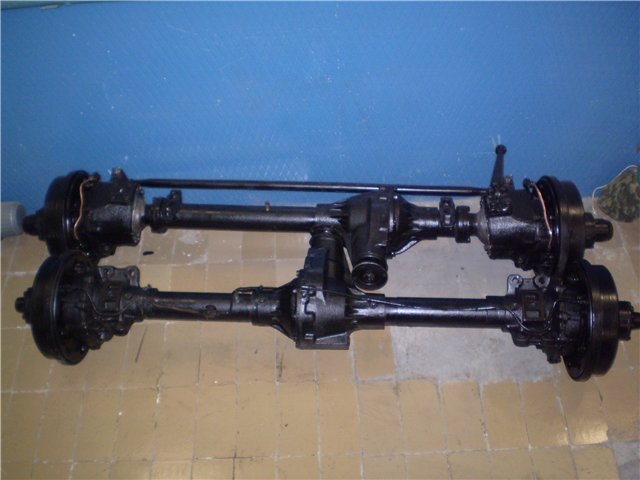 Поиск военных мостов с бортовыми редукторами — УАЗ 31514, 2,4 л, 2003 ...