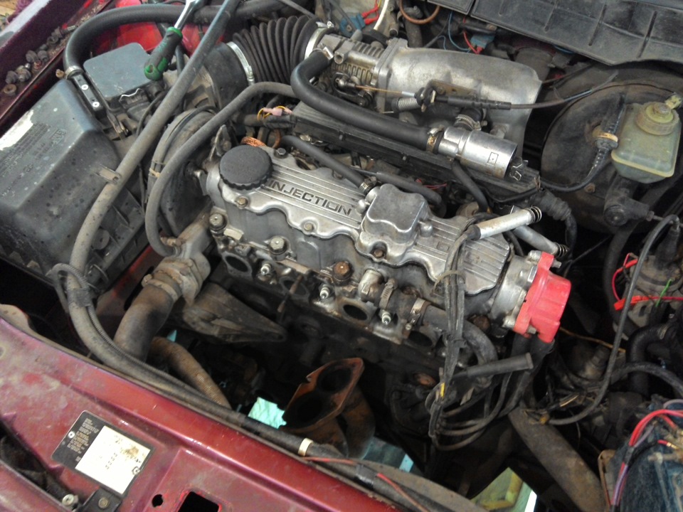 замена прокладки выпускного коллектора и штанов — Opel Vectra A, 2 л ...