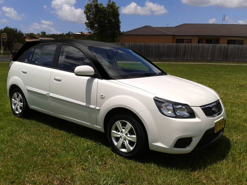 Перетяжка винилом) — KIA Rio 5-door (2G), 1,4 л., 2010 года | стайлинг ...