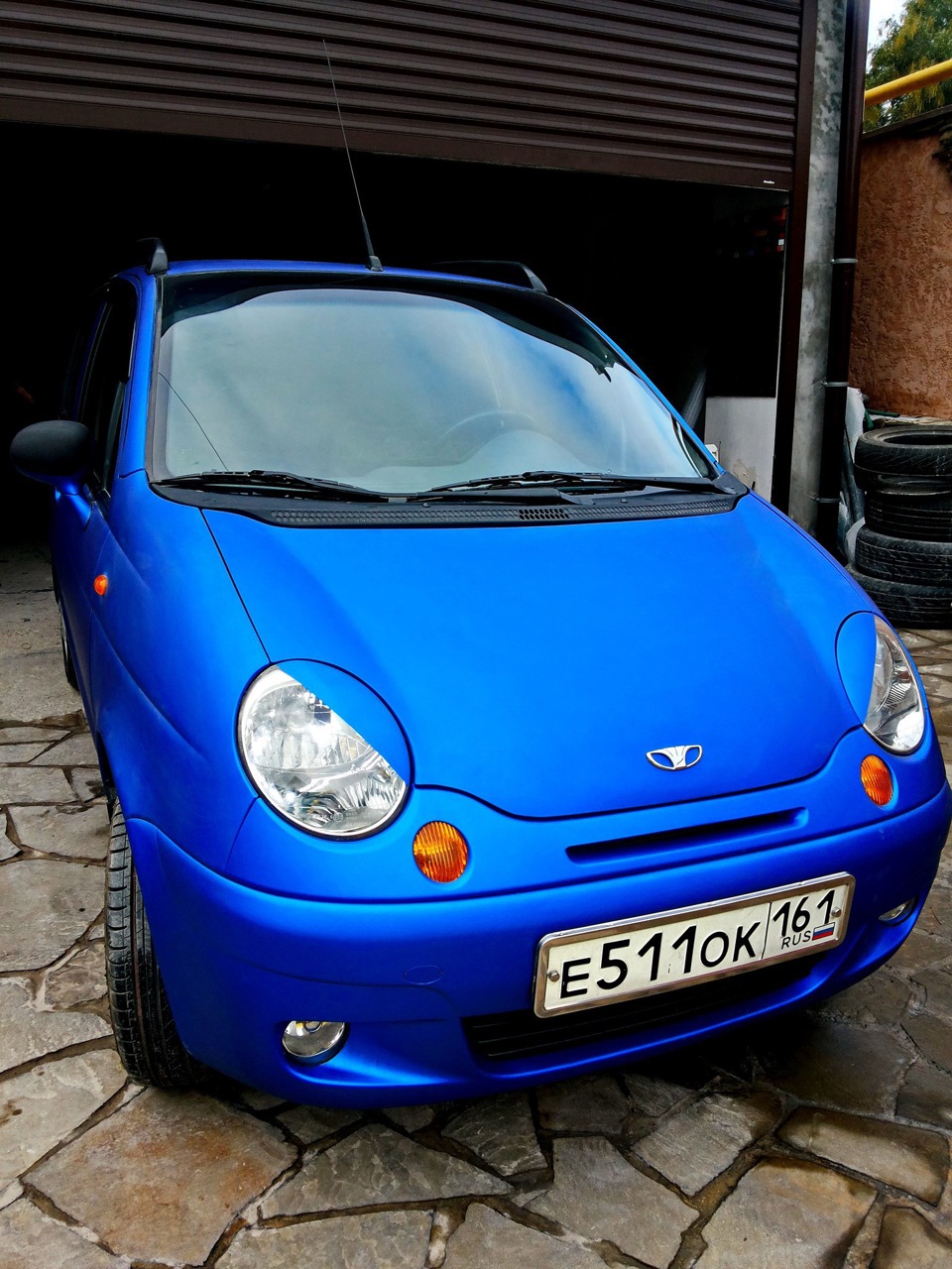 Daewoo Matiz темно синий