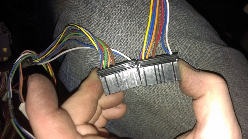 проводка от 2112 вместо 2115-часть 2 — Lada 2115, 1,6 л, 2005 года ...