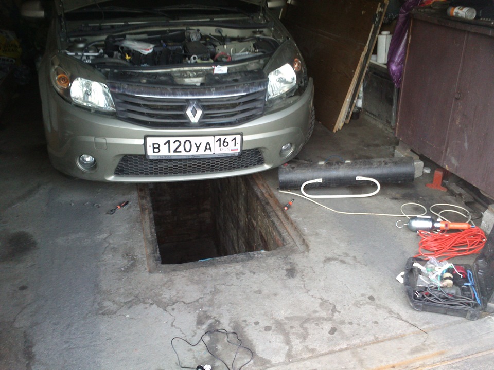 Фото в бортжурнале Renault Sandero 1G