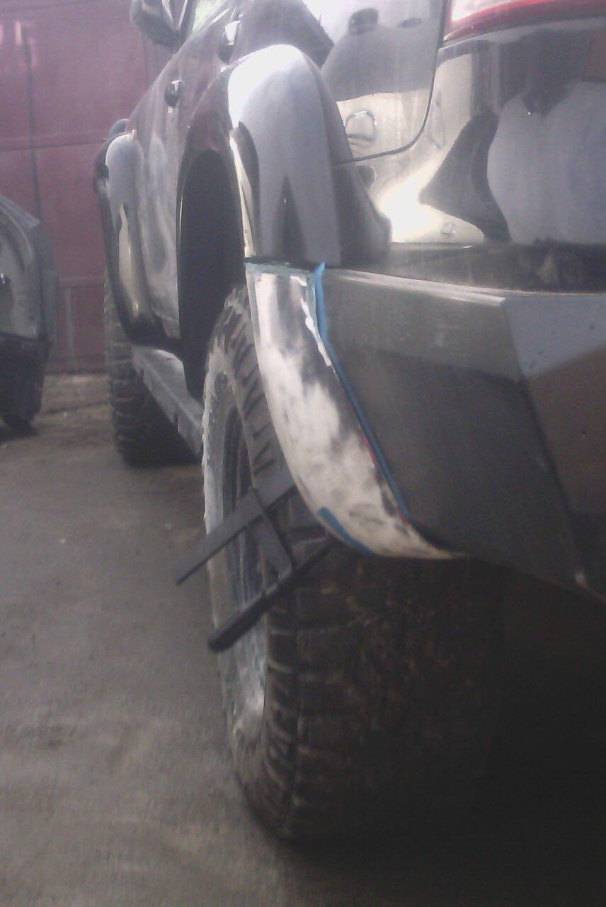 Расширители Арктик тракс — Toyota Land Cruiser 200, 4,5 л, 2009 года ...