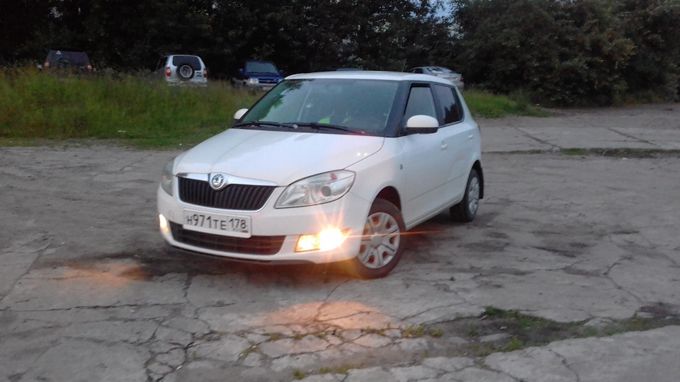 skoda fabia 1.2 (69 л.с.) с пробегом