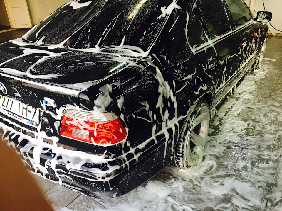 Очиститель алькантары — BMW 5 series (E39), 2,5 л, 2001 года | мойка ...