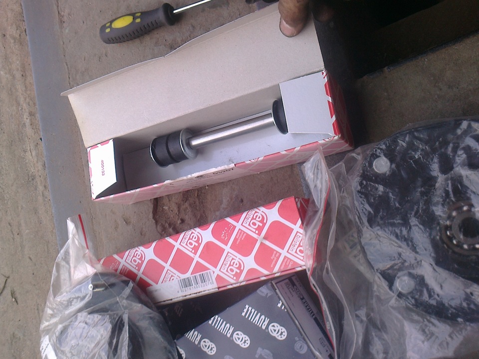 передняя подвеска — Chevrolet Lanos, 1,5 л, 2008 года | своими руками ...