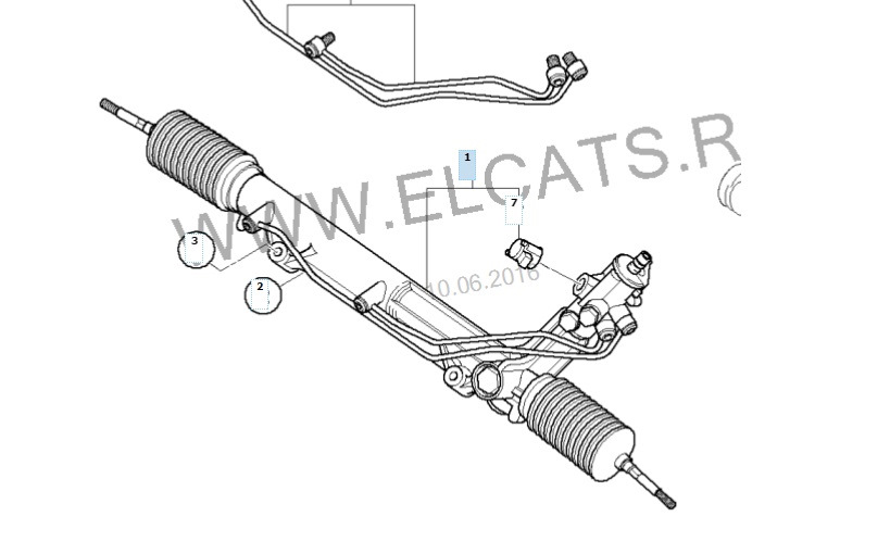 Схема рулевой рейки bmw e39