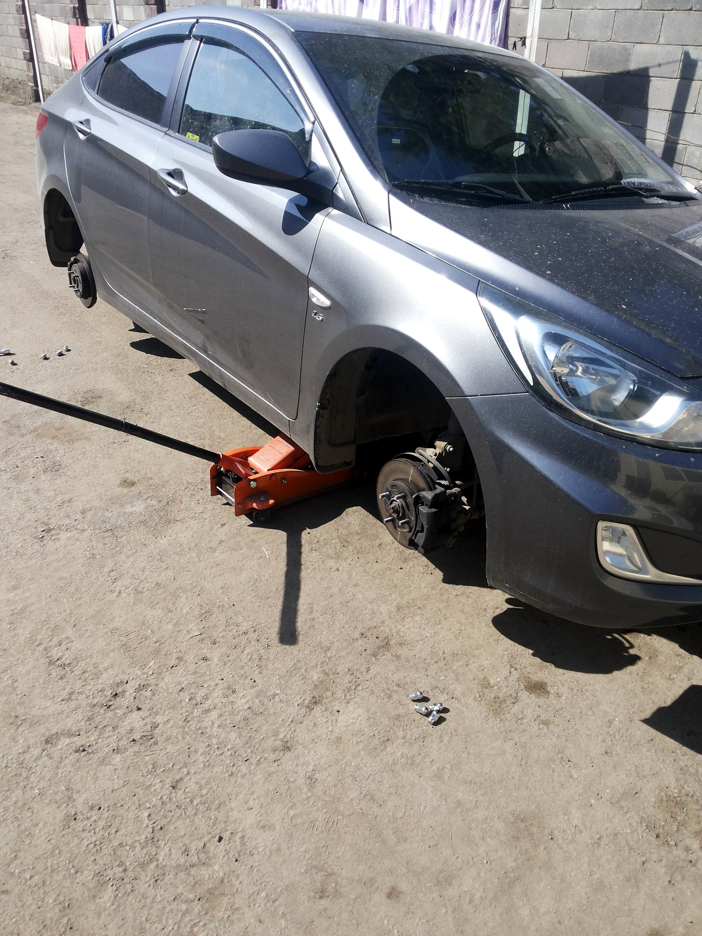 Покупка комплекта дисков для зимней резины — Hyundai Solaris, 1,6 л ...