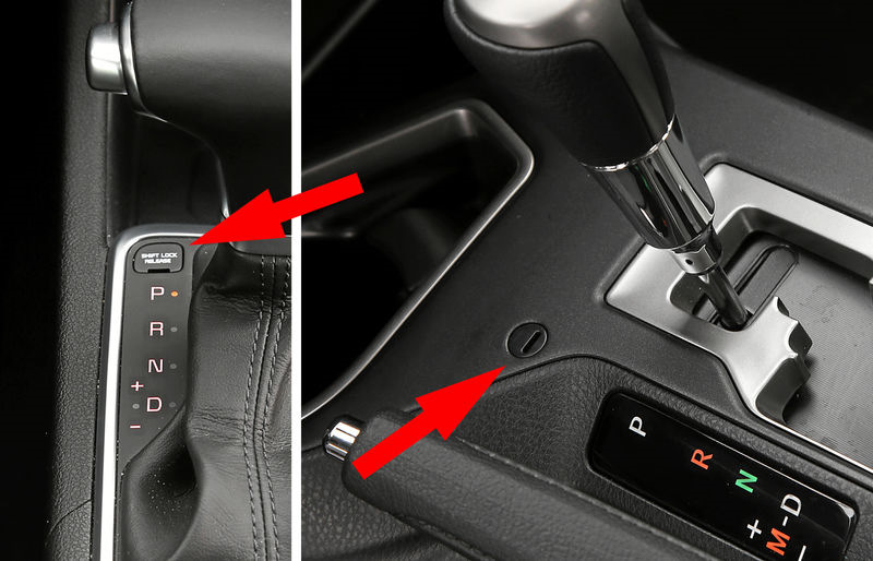 Самостоятельная замена кнопки Shift Lock Release
