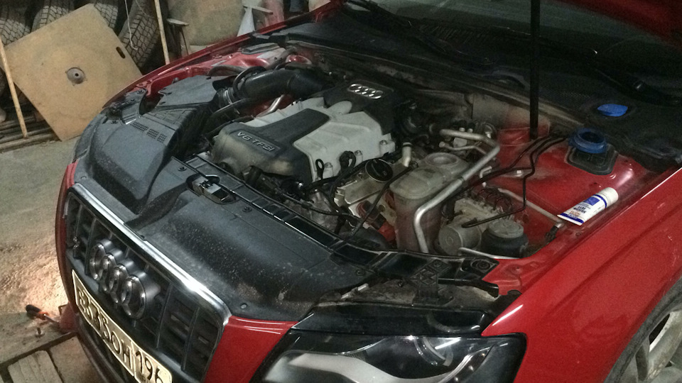 Поставили всё на место — Audi S4 (B8)