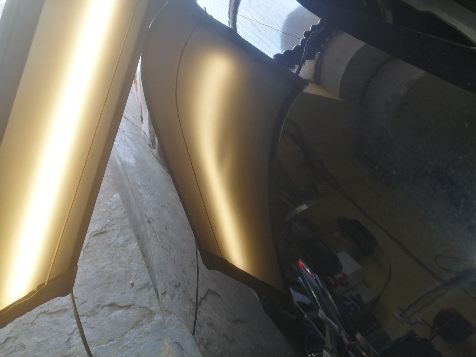 Ремонт крыла без покраски. — Bezpokras на DRIVE2