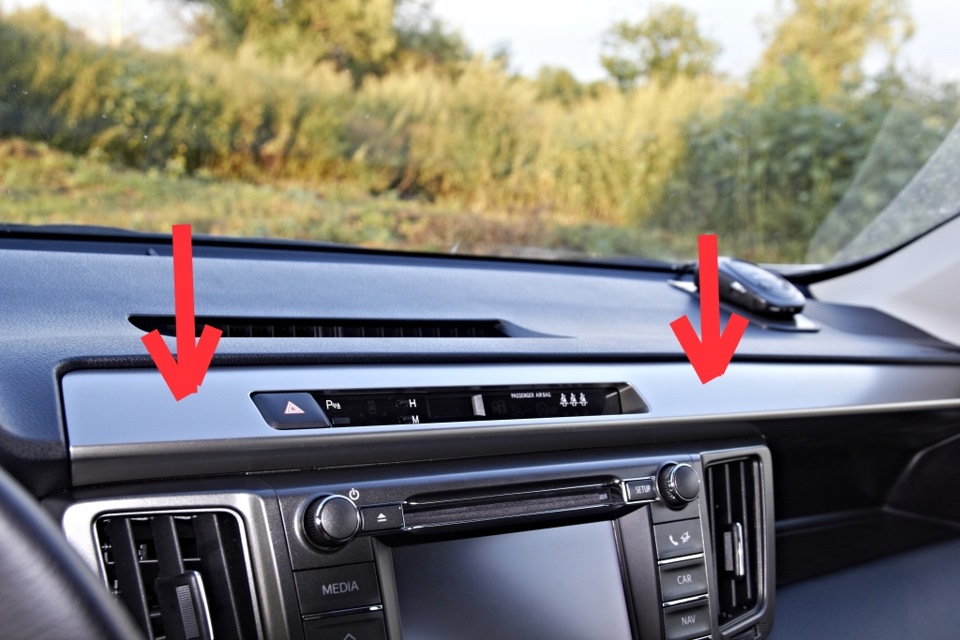 Тойота рав 4 как снять торпеду Идет охота на сверчков, идет охота (часть 4). - Toyota RAV4 (IV), 2,2 л, 2013 го