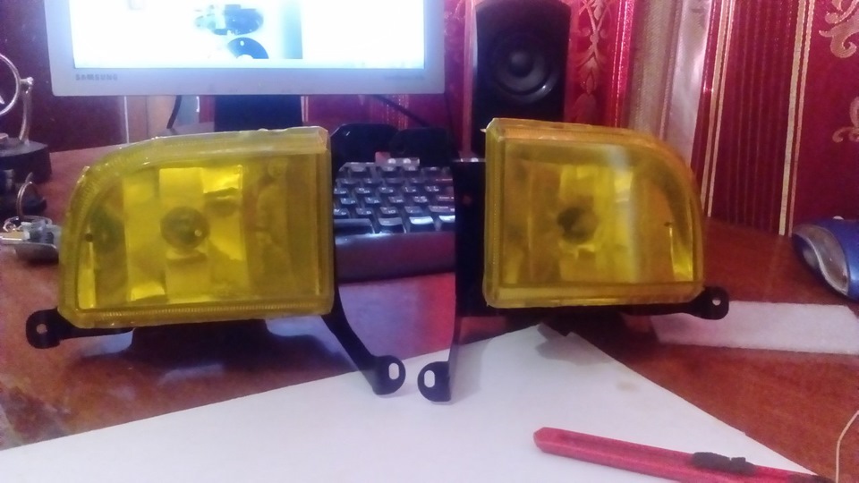 Доработка китайских ПТФ — Chevrolet Lacetti Sedan, 1,6 л, 2006 года ...