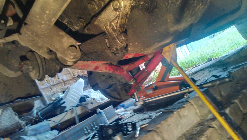 Установка треугольных рычагов — Lada 112 Coupe, 1,6 л, 2007 года ...