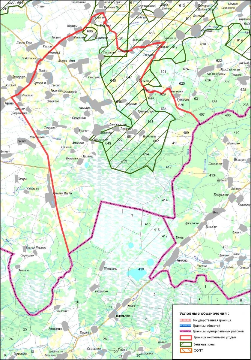 Карта сельхозугодий псковской области