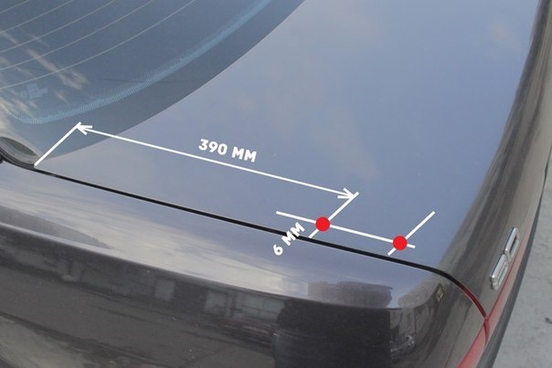 Алюминиевый спойлер Audi 80 (B4) — DRIVE2