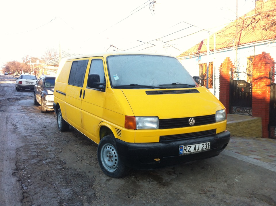 Бурсик готов ! — Volkswagen Transporter T4, 1,9 л, 1996 года | кузовной ...