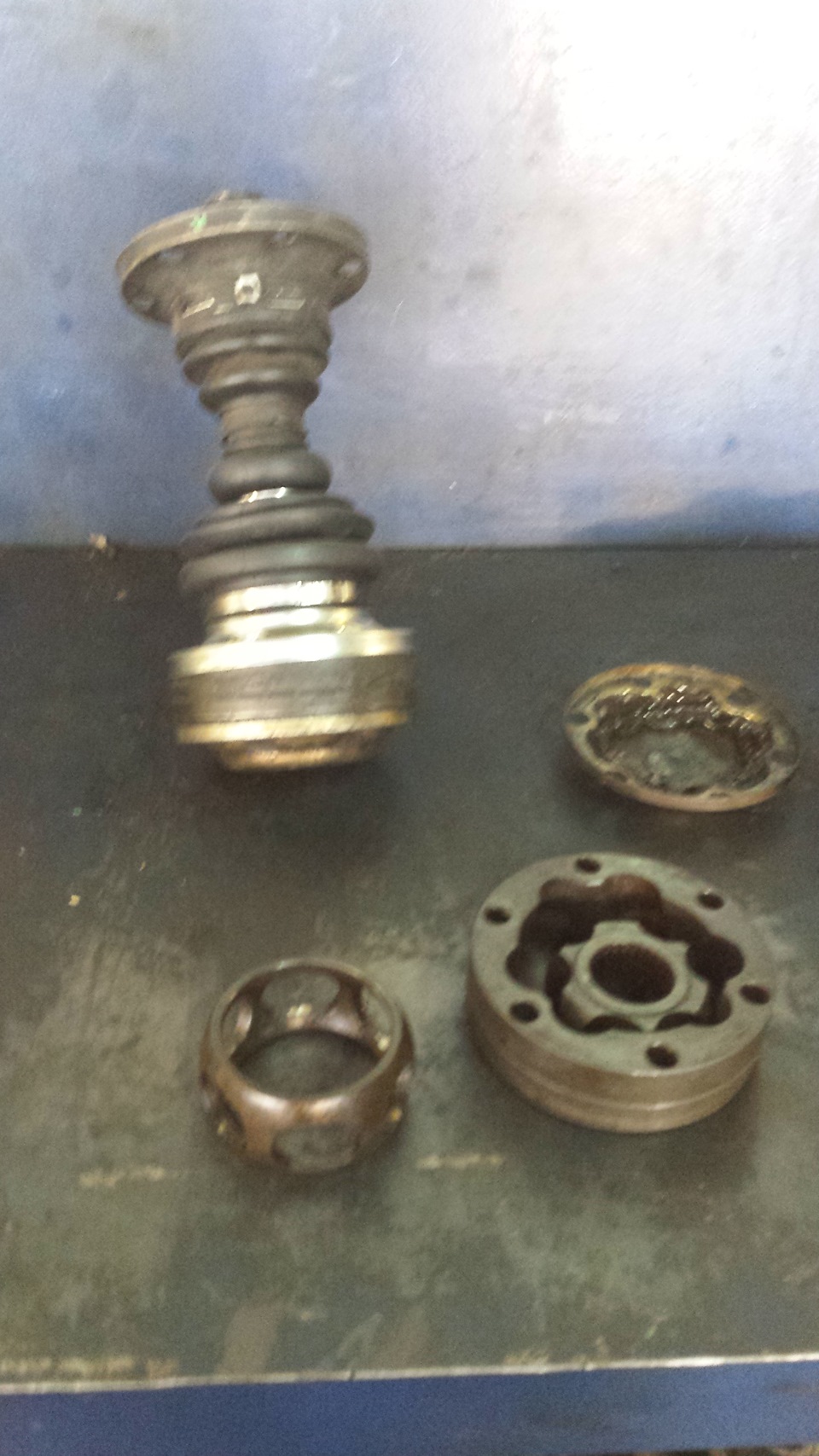 ремонт пром вала замена шрусов с пыльниками — Mercedes-Benz G-Class ...