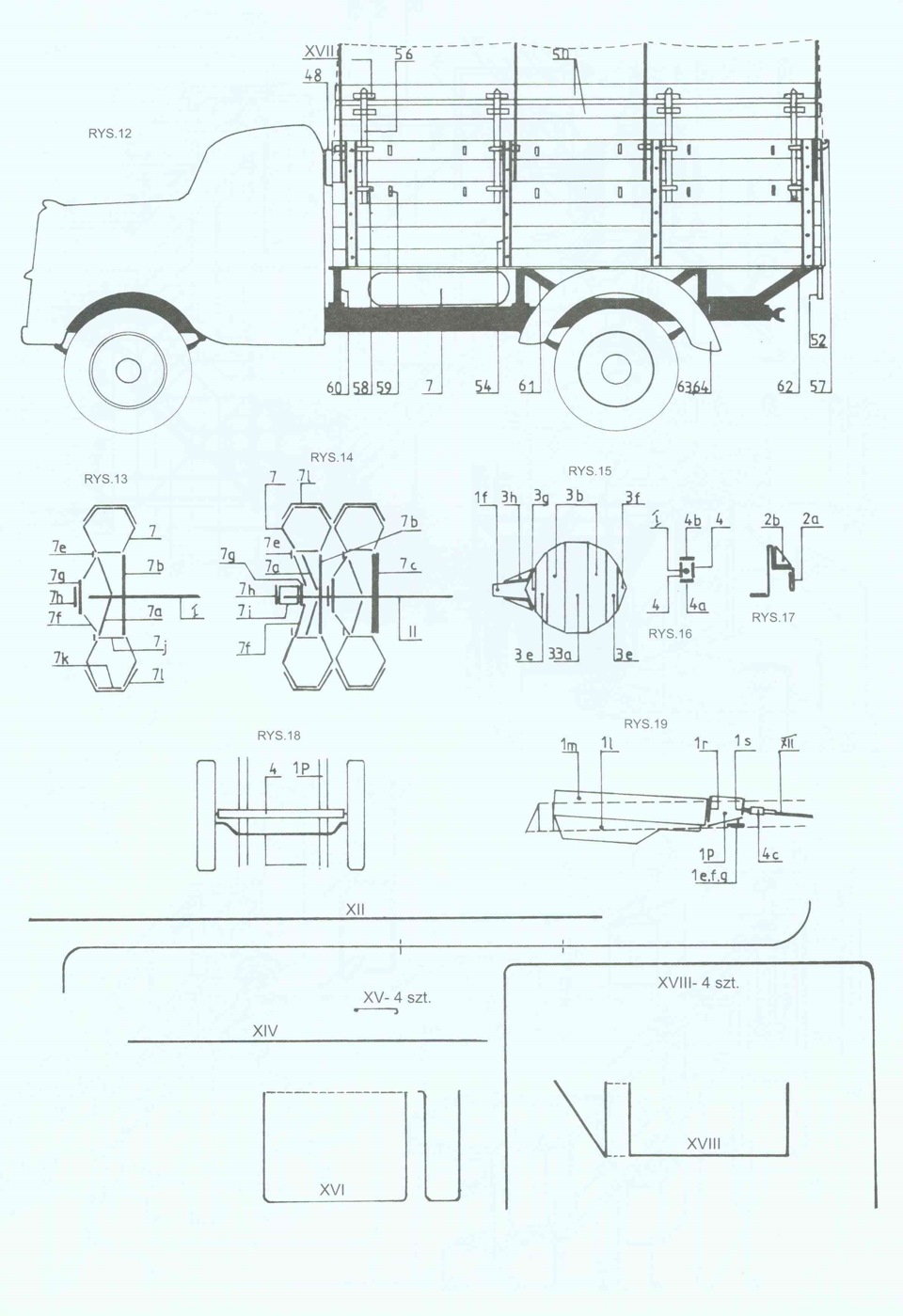 Opel blitz чертеж