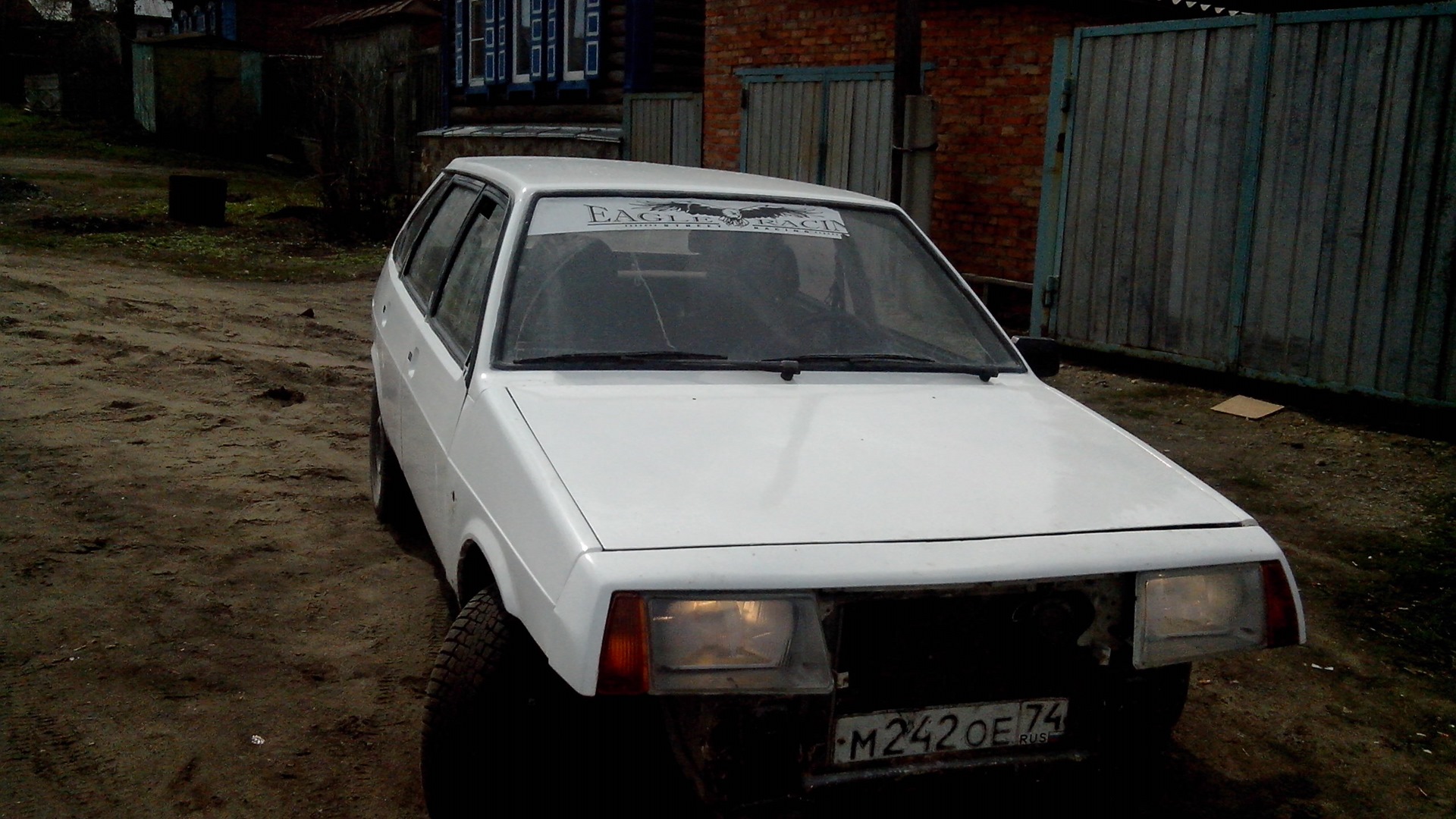 Lada 2109 1.3 бензиновый 1989 | Белый акрил на DRIVE2