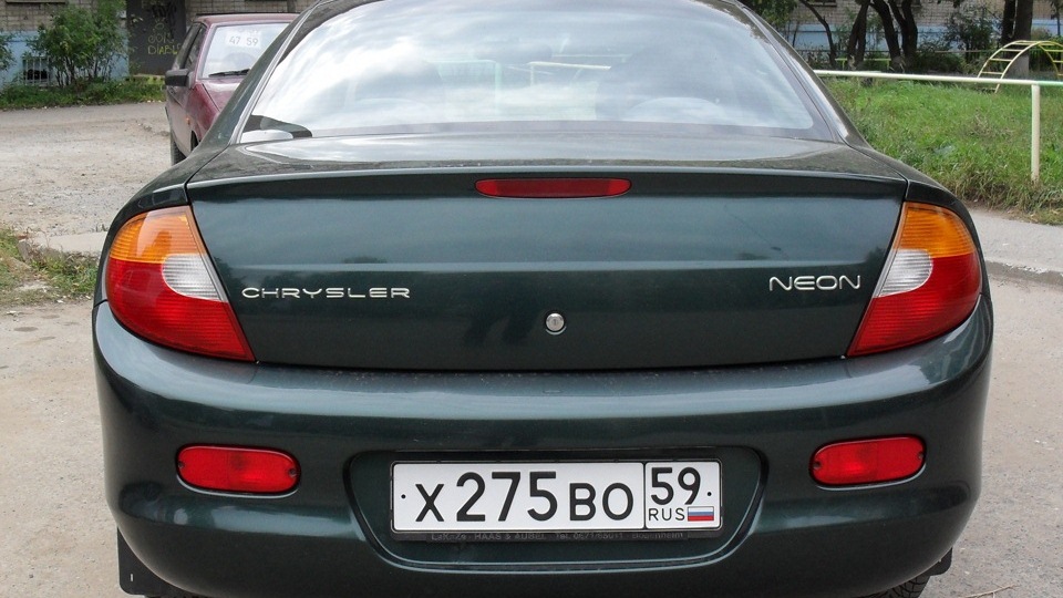 Chrysler Neon ЗЕЛЕНЫЙ ЗМЕЙ на DRIVE2.RU.