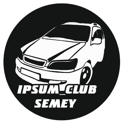 Наклейки клубов. Эмблема клуба Toyota ipsum. Наклейки на Toyota ipsum. Наклейка ipsum Club. Наклейка Ипсум клуб.