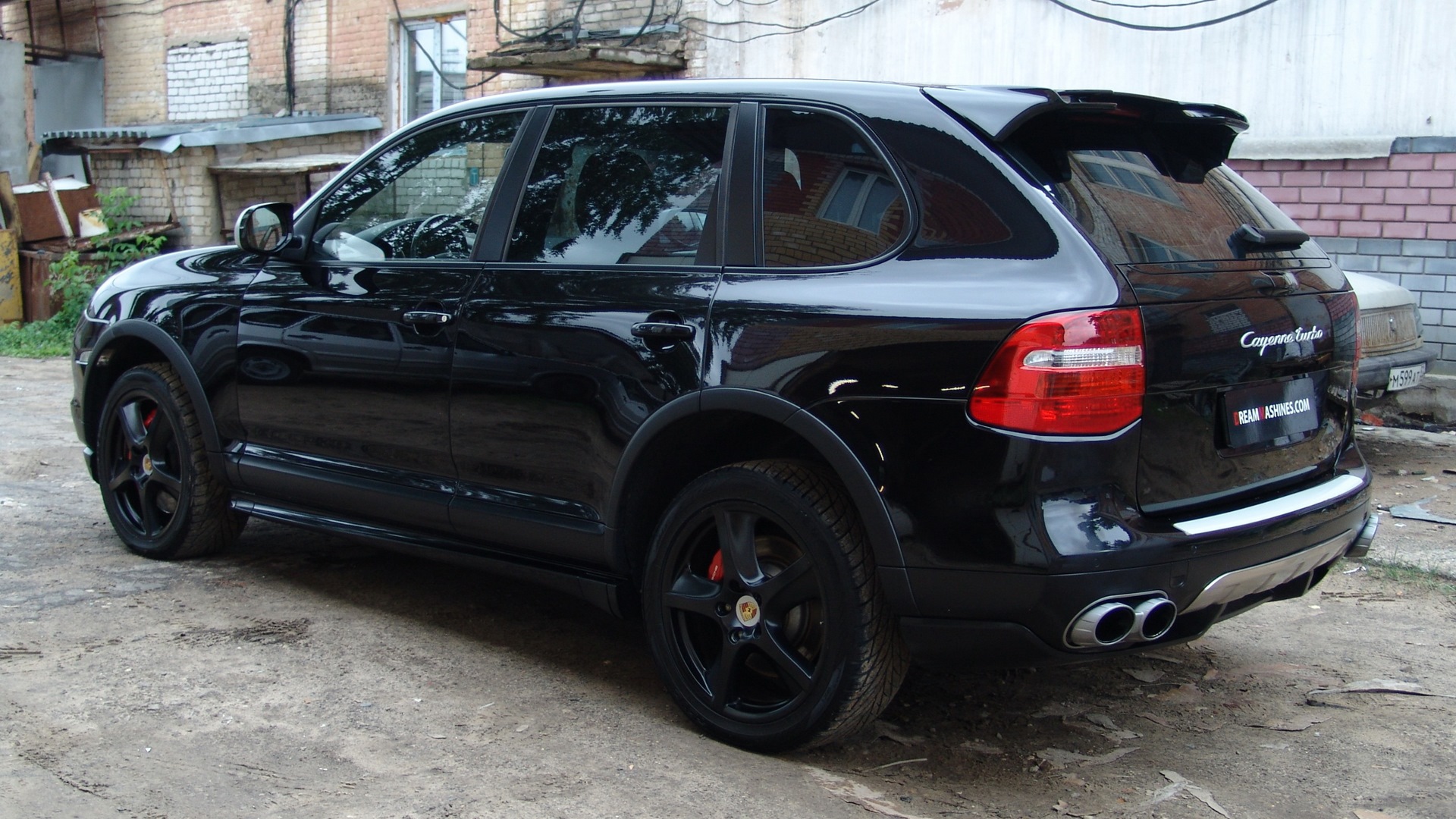 Porsche Cayenne 957 Turbo Black