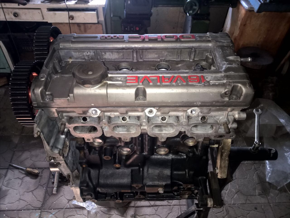 4G64T 2.3L — Без пяти минут собрали) — Mitsubishi Eclipse (2G), 2,4 л ...