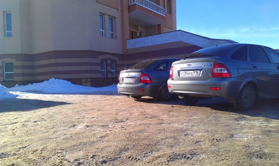 Запилил задние пружины… — Lada Приора хэтчбек, 1,6 л, 2012 года | визит ...