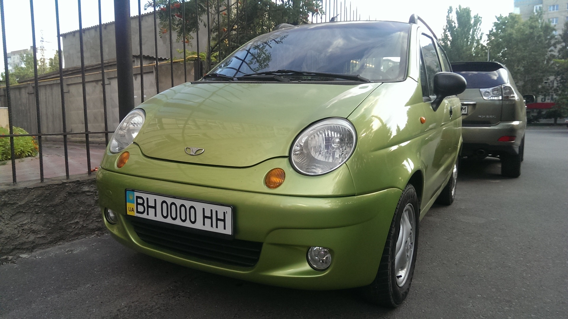 Daewoo Matiz 2010 Р·РµР»С‘РЅС‹Р№