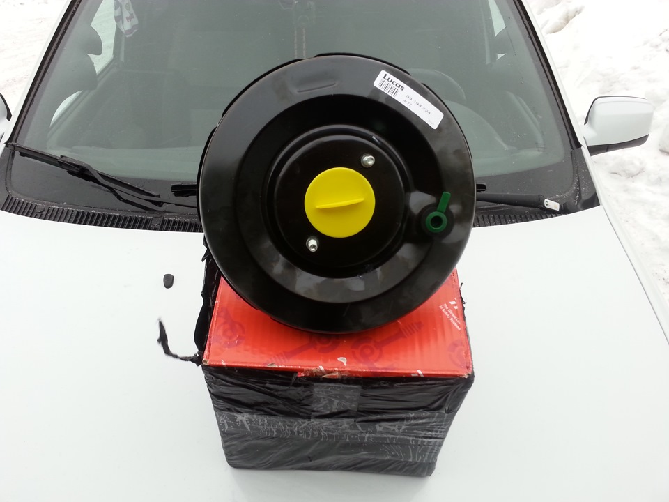 ВУТ TRW 10 дюймов — Lada Калина Спорт, 1,6 л, 2011 года | тюнинг | DRIVE2