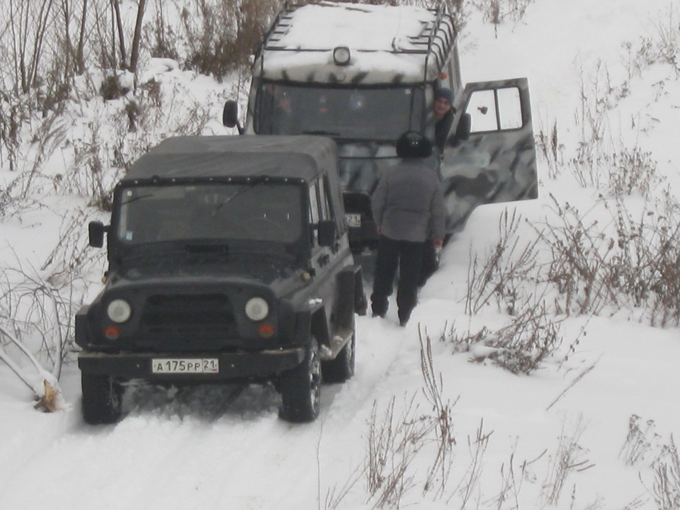 небольшие покатухи 03.01.2015 — УАЗ 3962, 2,5 л, 1996 года | покатушки ...