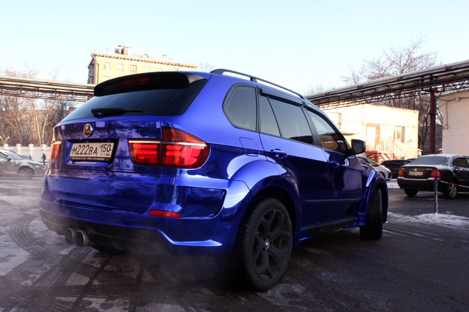 BMW x5 Blue