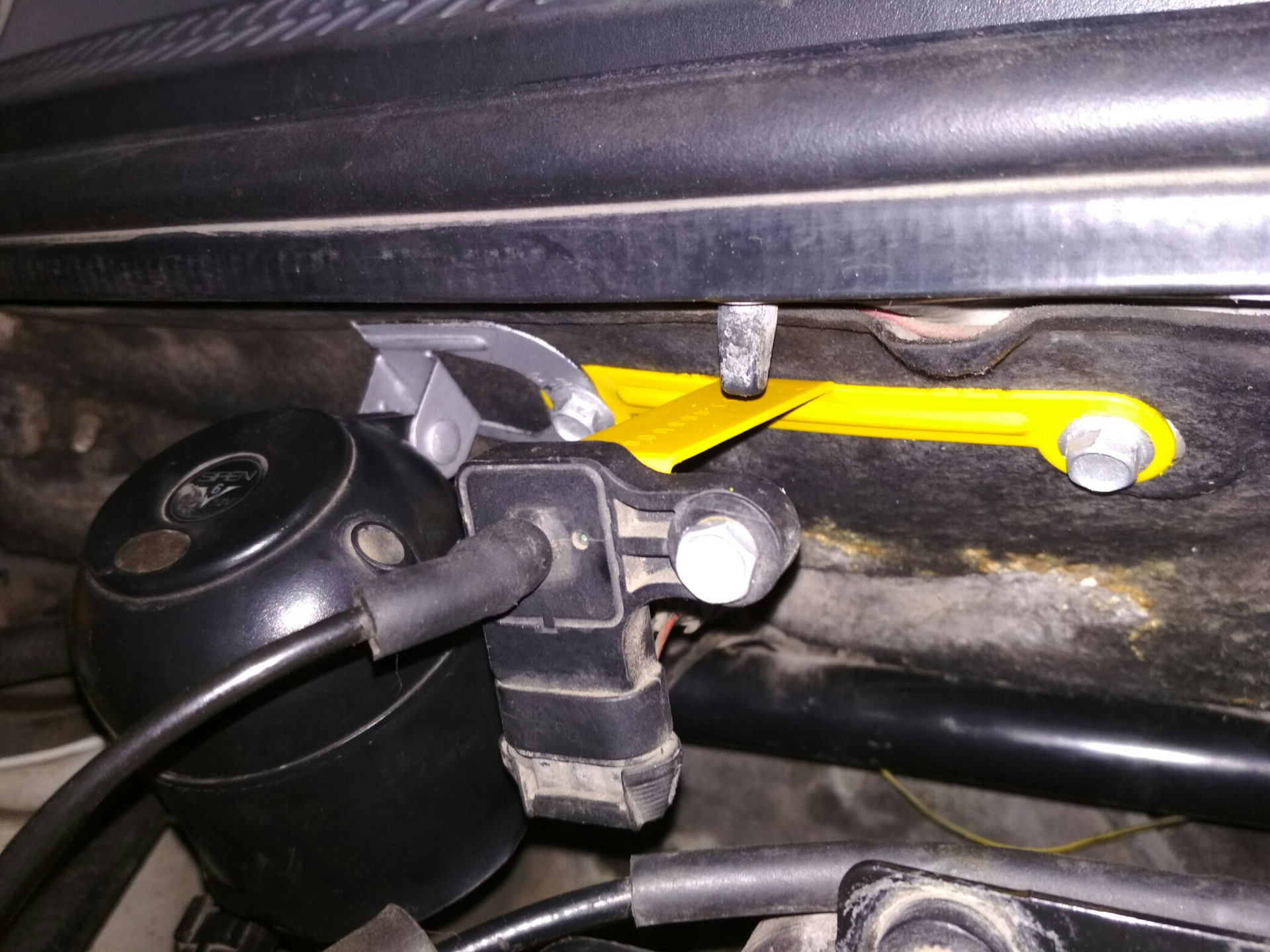 Покраска деталей под капотом — Daewoo Matiz (M100, M150), 0,8 л, 2007 ...