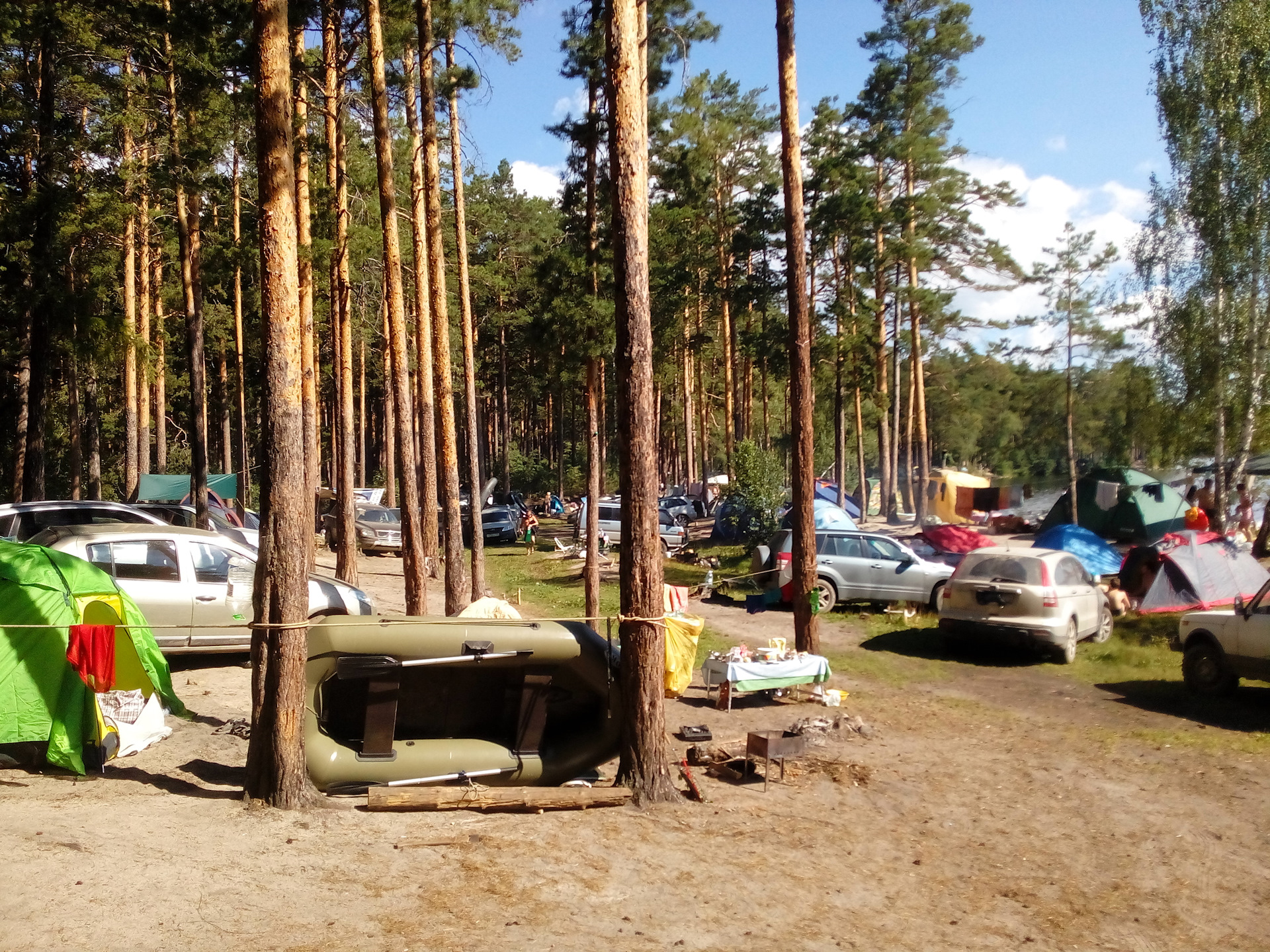 Палаточный лагерь Тургояк